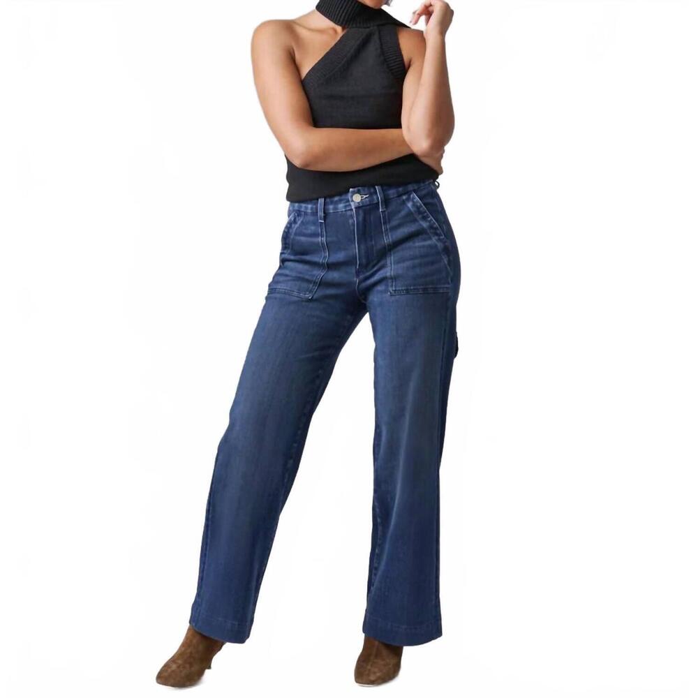 NEW ELIMS malibu wide baker jean in blue